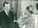 Princess Anne and her baby - Vintage Photograph