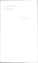 Walter Tyson - Vintage Photograph