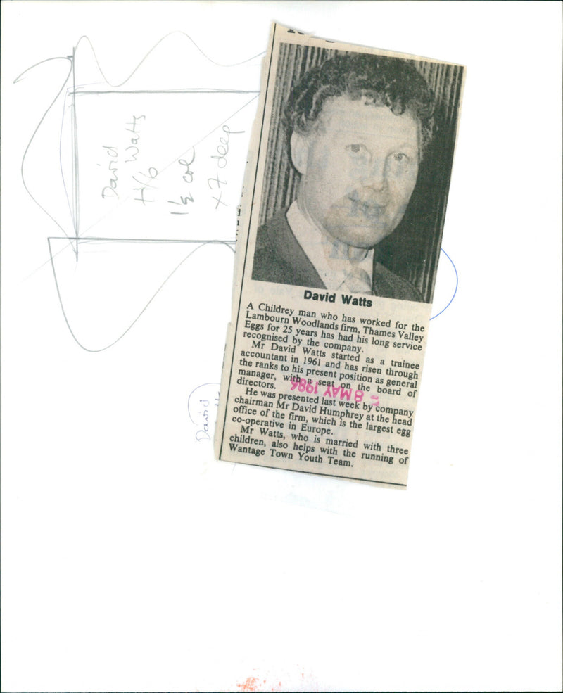 David Watts - Vintage Photograph