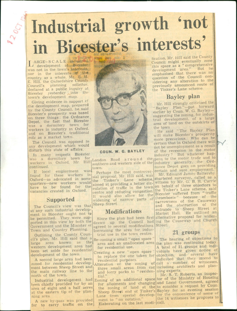 W.G. Bayley - Vintage Photograph