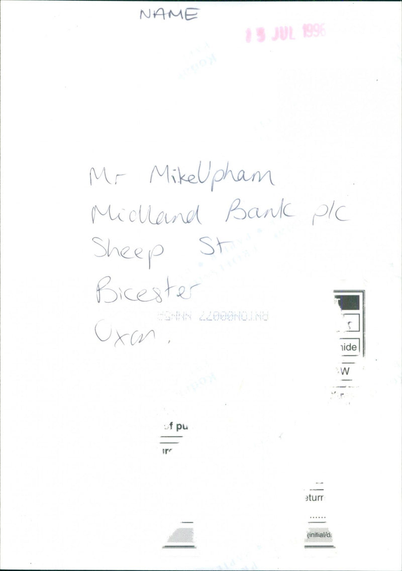 Mr. Mike Upham - Vintage Photograph