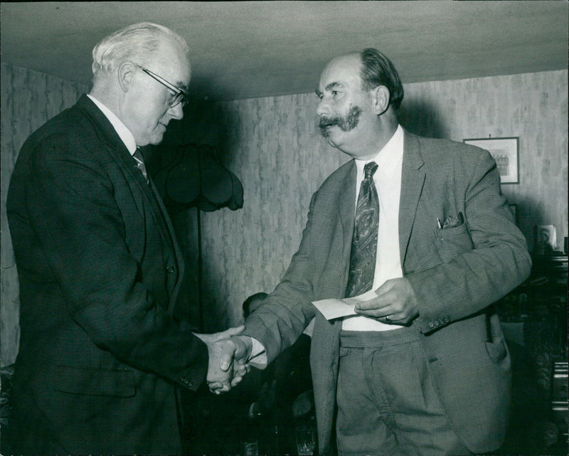 Bill Fenn and Charles Rawlings - Vintage Photograph