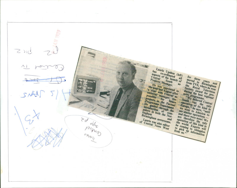 Laurie Upshon - Vintage Photograph