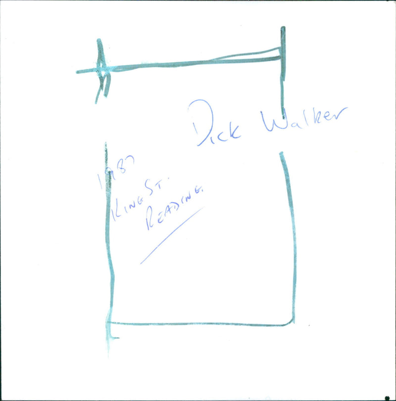 Dick Walker - Vintage Photograph