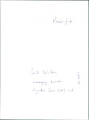 David Walker - Vintage Photograph