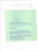 Paul Allen - Vintage Photograph