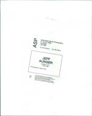 Jeff Aunger - Vintage Photograph