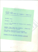 Bertie Auld - Vintage Photograph