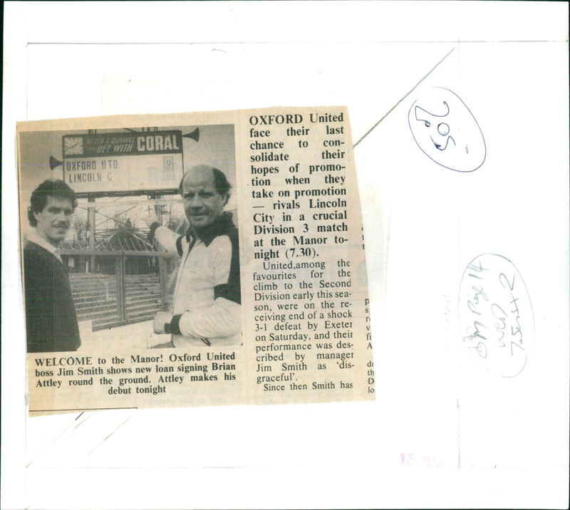 Brian Attley - Vintage Photograph