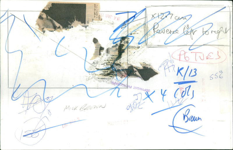 Mick Brown - Vintage Photograph