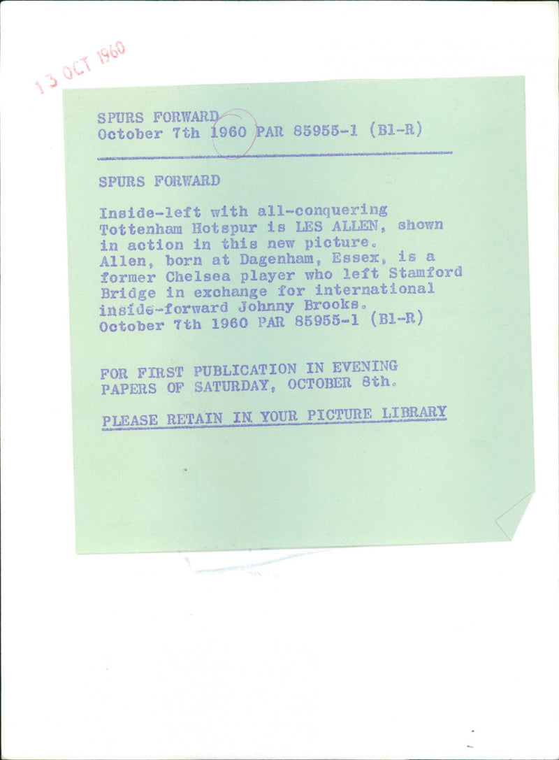 Les Allen - Vintage Photograph