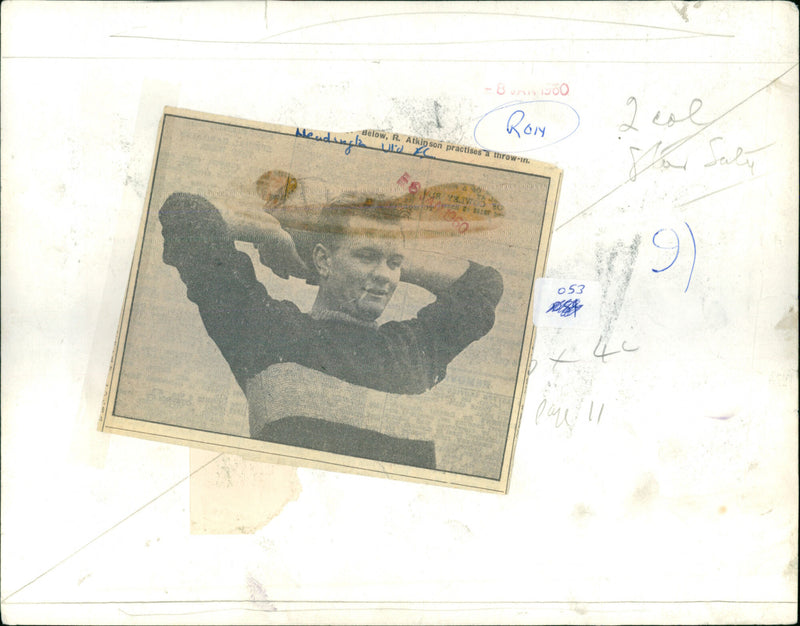 Ron Atkinson - Vintage Photograph