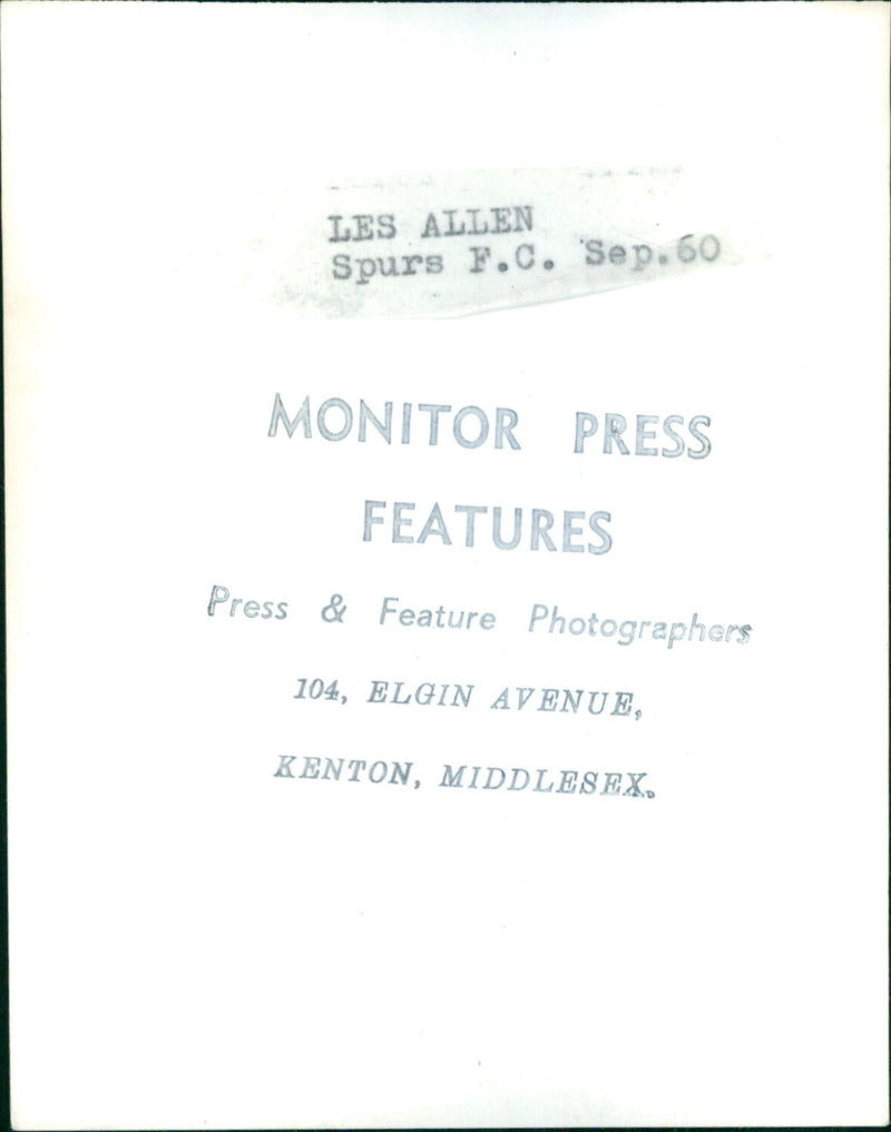 Les Allen - Vintage Photograph