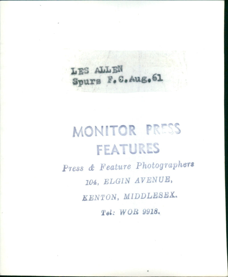 Les Allen - Vintage Photograph