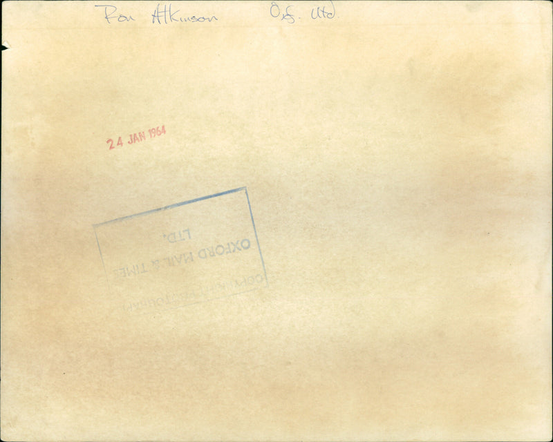 Ron Atkinson - Vintage Photograph