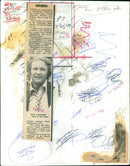 Ron Atkinson - Vintage Photograph