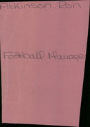 Ron Atkinson - Vintage Photograph