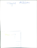 Wayne Allison - Vintage Photograph