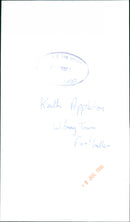 Keith Appleton - Vintage Photograph