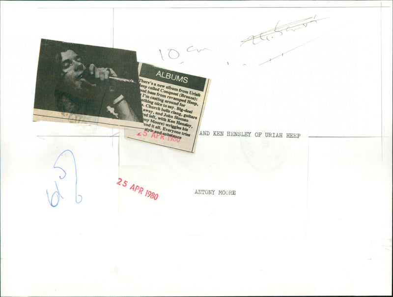 Uriah Heep - Vintage Photograph