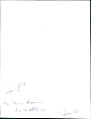 Keith Appleton - Vintage Photograph