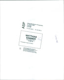 Matthias Sammer - Vintage Photograph