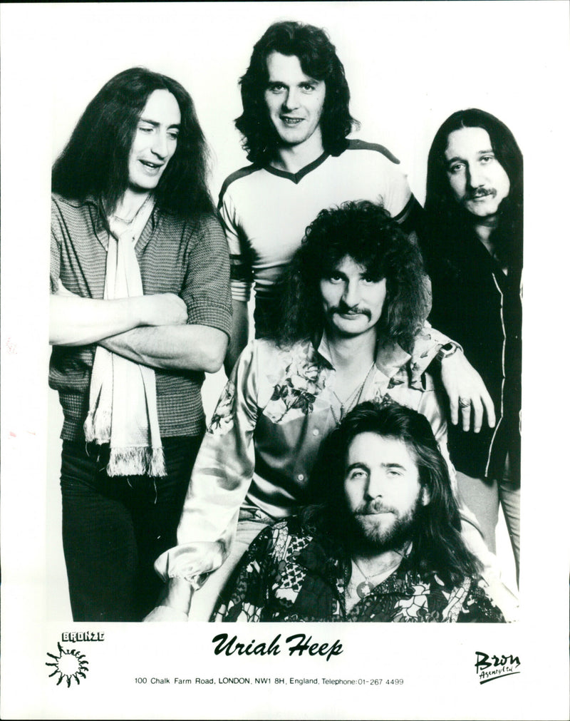 Uriah Heep - Vintage Photograph