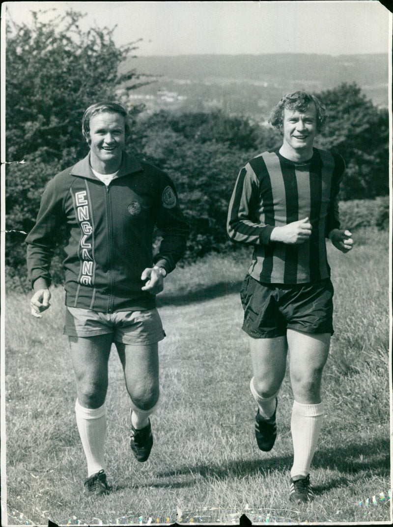 Graham Atkinson with his  brother Ron - Vintage Photograph