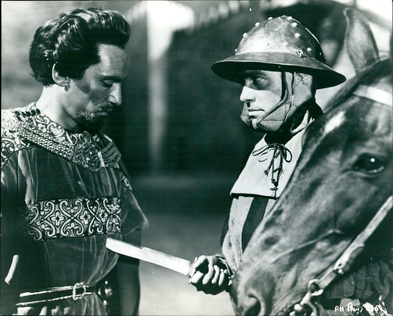 Richard Todd, Peter Finch - Vintage Photograph