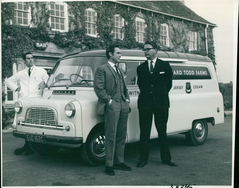 Richard Todd, John Coates - Vintage Photograph