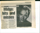 Midge Ure - Vintage Photograph