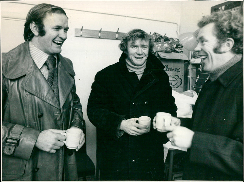 Graham Atkinson with his  Brother Ron and John Shuker - Vintage Photograph