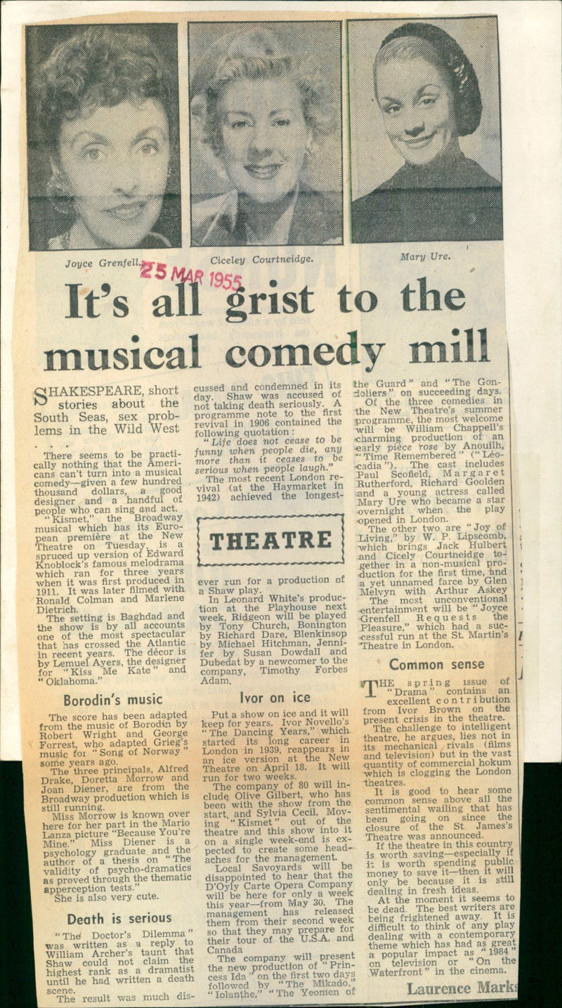 Mary Ure - Vintage Photograph