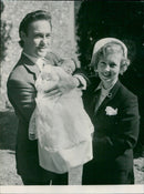 Richard Todd with wife - Vintage Photograph