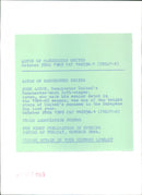 John Aston - Vintage Photograph