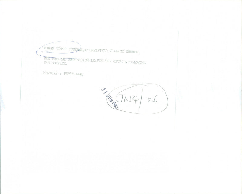 Karen Upton - Vintage Photograph