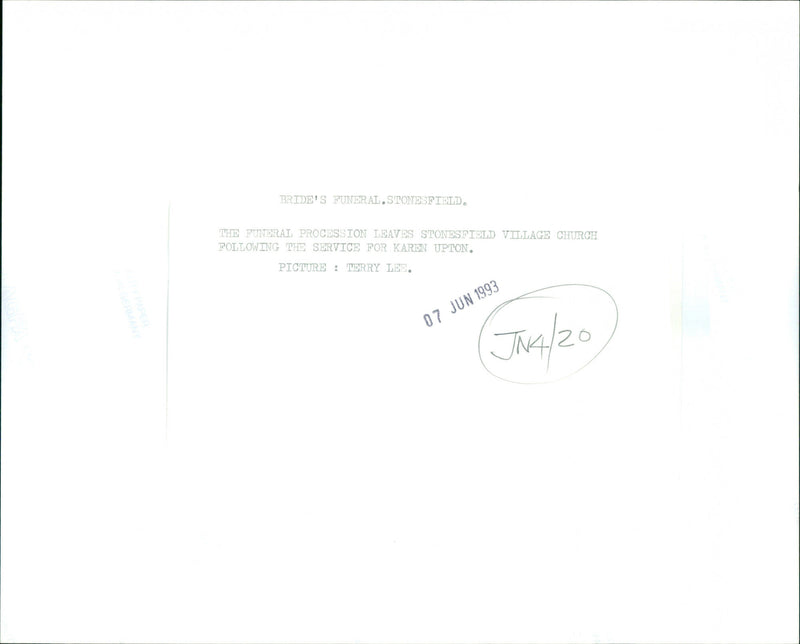 Karen Upton - Vintage Photograph