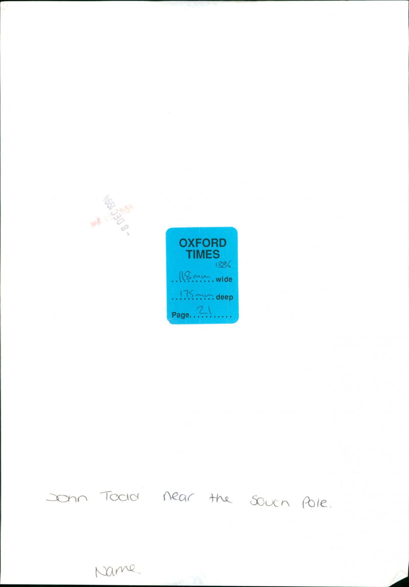 John Todd - Vintage Photograph