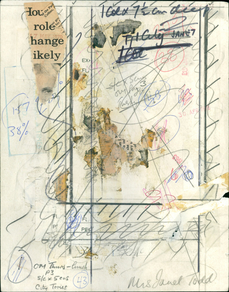 Janet Todd - Vintage Photograph