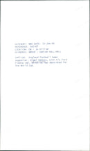 Nigel Wemyss - Vintage Photograph