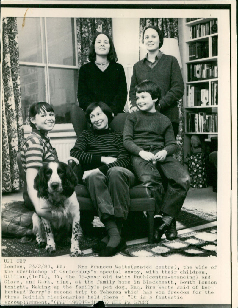 Mrs. Frances Waite - Vintage Photograph