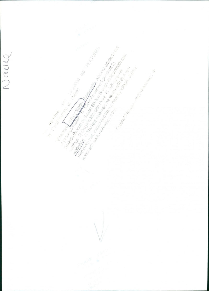 Jeffrey Wallis - Vintage Photograph