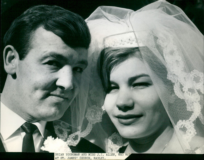 Brian Youngman & Jennifer Irene Youngman - Vintage Photograph