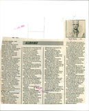 Talking Heads - Vintage Photograph