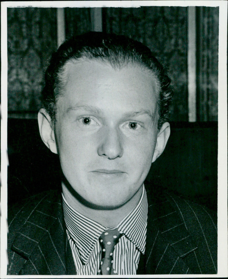 Auberon Waugh - Vintage Photograph