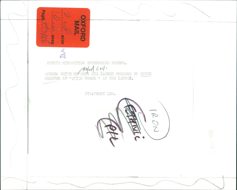 Andrew Smith, Joyce Webster - Vintage Photograph