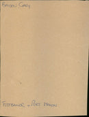 Gary Baiden - Vintage Photograph