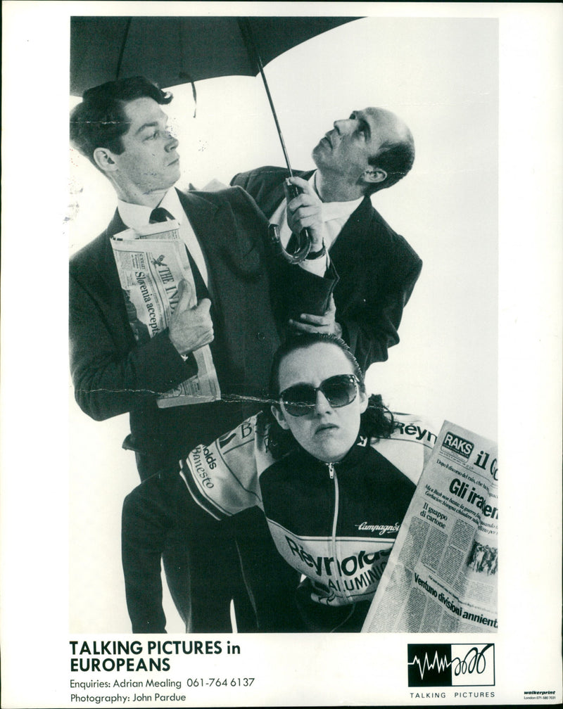 Europeans - Vintage Photograph