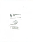 Ian Wright - Vintage Photograph