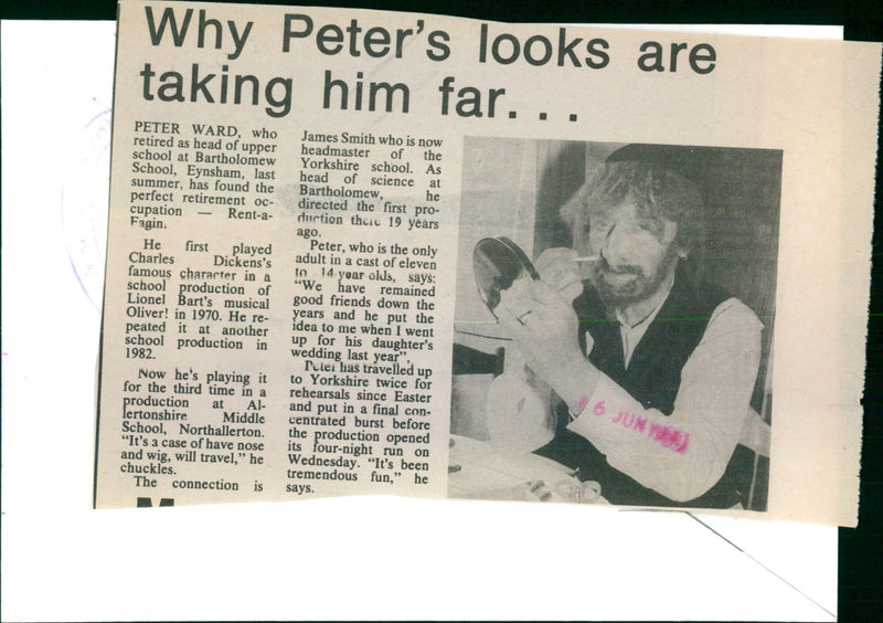 Peter Ward - Vintage Photograph